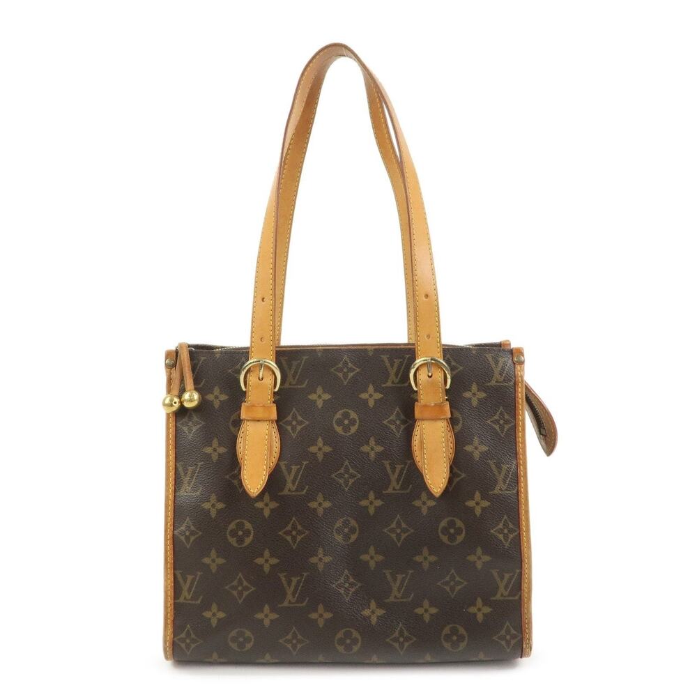Louis Vuitton Monogram Popincourt Haut Shoulder Bag Brown